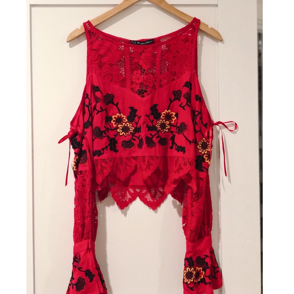 For Love & Lemons Cecilia Crop Top